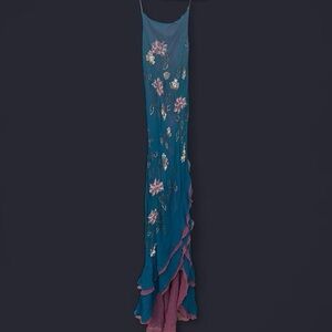 Asymmetrical Silk Dress